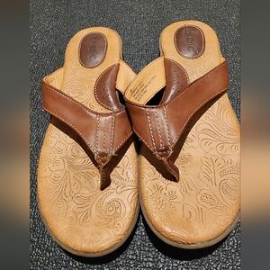 b.o.c. Brown and Tan Women's Sandals